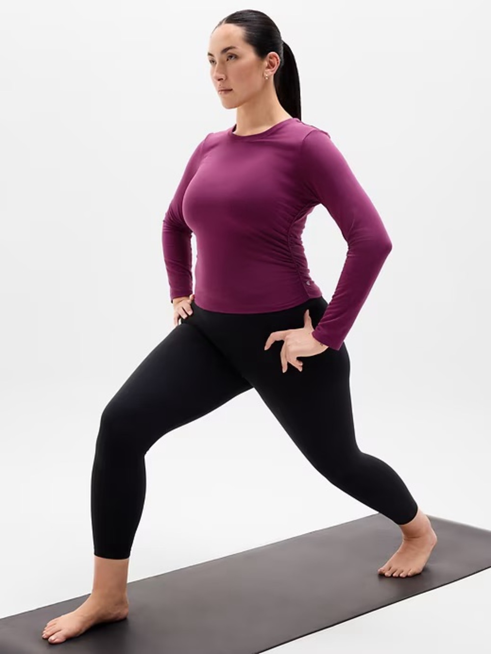 Athleta With Ease Cinch Top Bundle of 2 XL - Picture 2 of 15